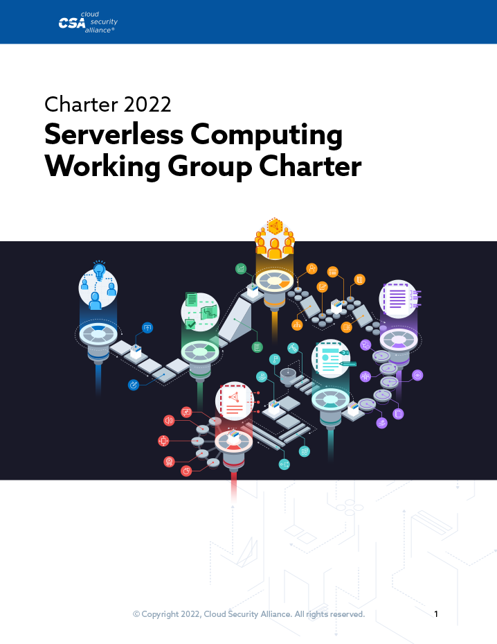 Serverless Computing Working Group Charter