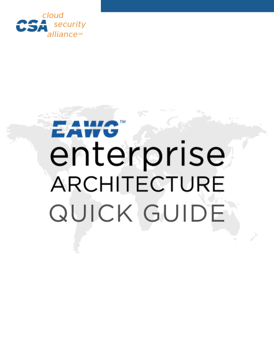 Enterprise Architecture Reference Architecture Quick Guide