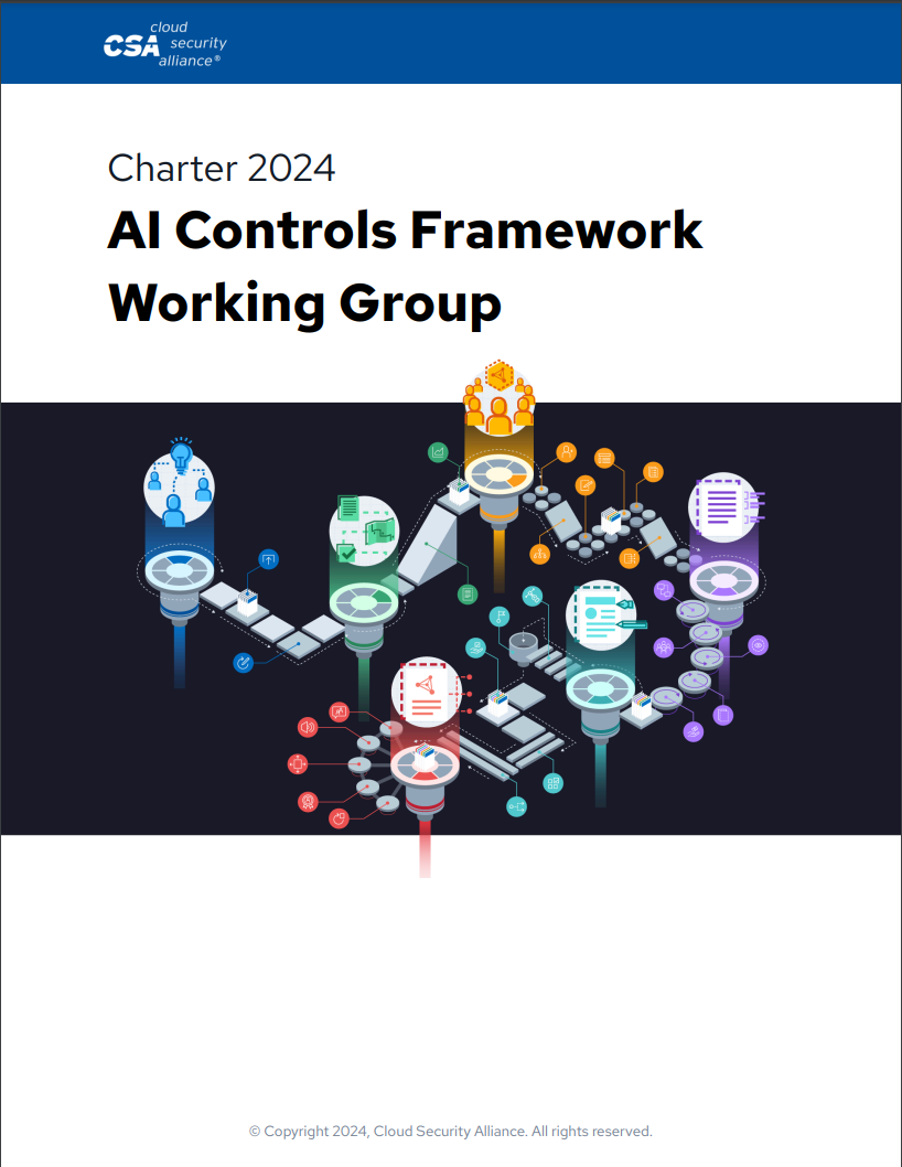 AI Controls Framework Working Group Charter 2024