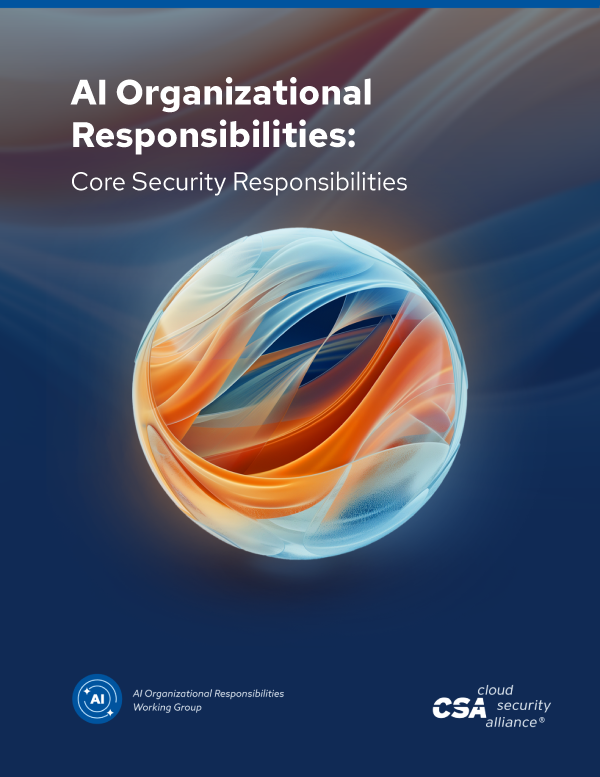 AI Organizational Responsibilities - Core Security Responsibilities