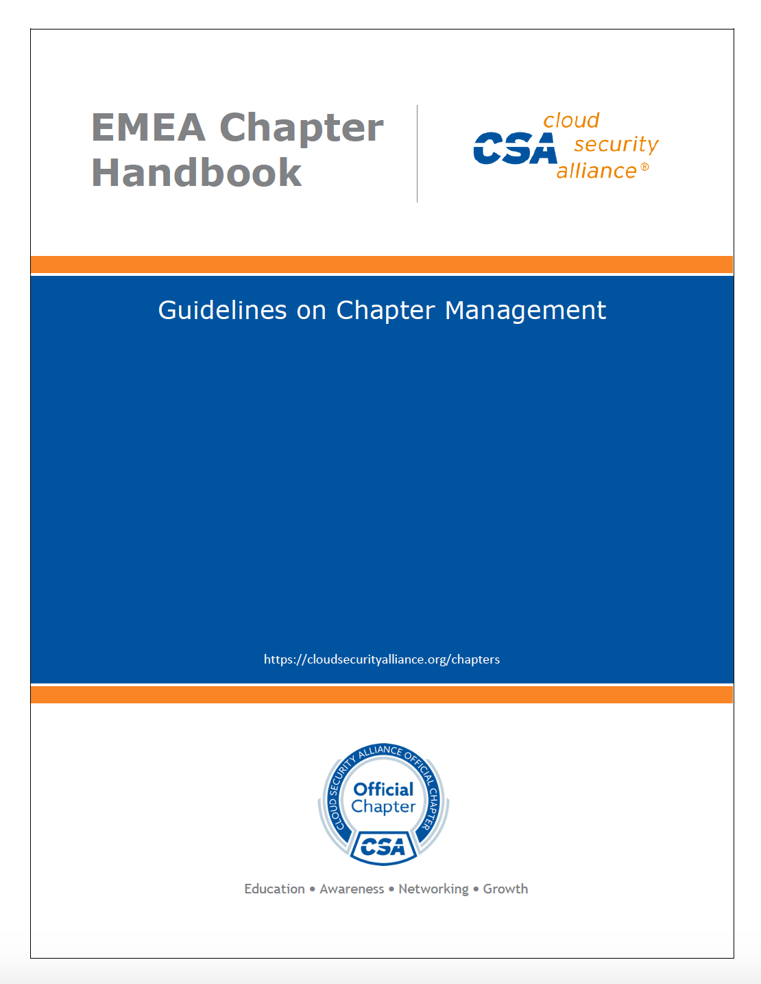 Chapter Handbook - EMEA Region