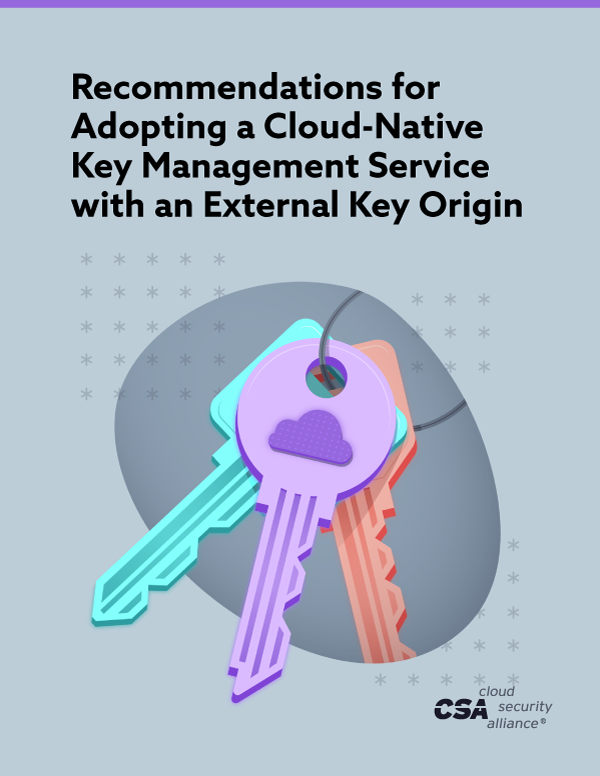 Cloud Key Management System with External Origin Key