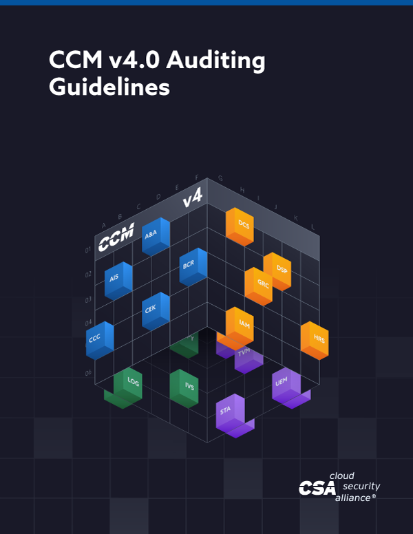 CCMv4.0 Auditing Guidelines