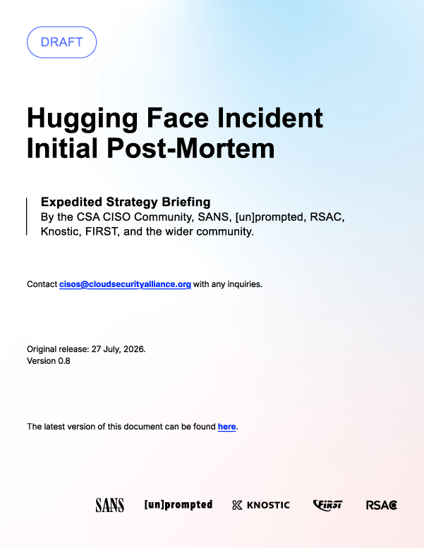 Hugging Face Incident Initial Post-Mortem