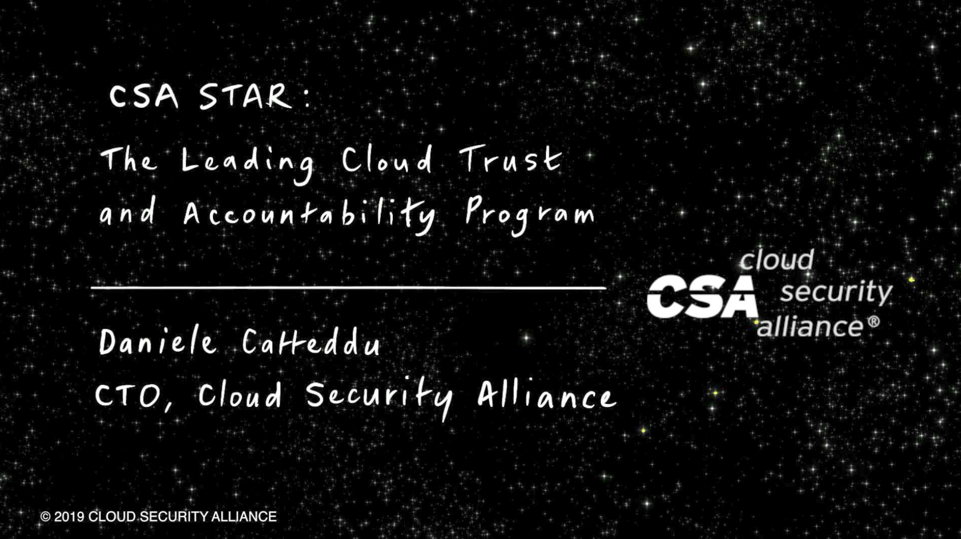 CSA STAR: The Leading Cloud Trust and Accountability Program