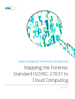 Mapping the Forensic Standard ISO/IEC 27037 to Cloud Computing