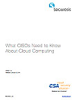 What CISOs Need to Know About Cloud Computing