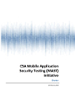 Mobile Application Security Testing Initiative Charter