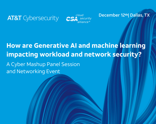 How are Generative AI and machine learning Impacting workload and network security?