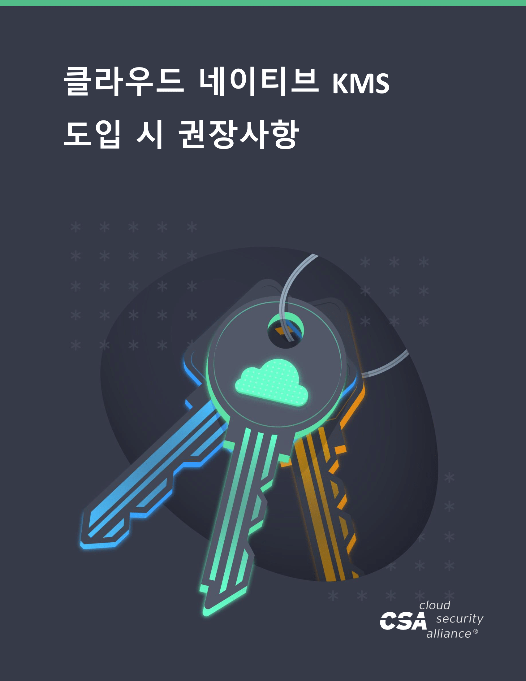 Recommendations for Adopting a Cloud-Native Key Management Service - Korean Translation