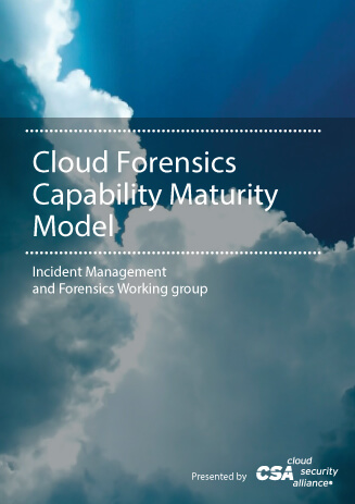 Cloud Forensics Capability Maturity Model