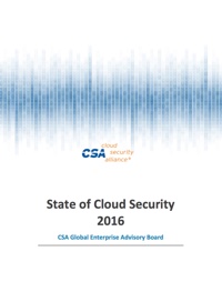 State of Cloud Security 2016