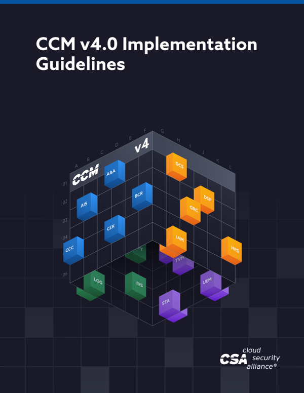 CCM v4.0 Implementation Guidelines