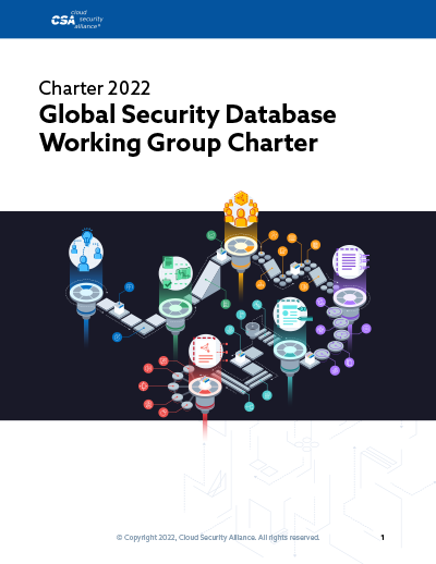 Global Security Database Working Group Charte