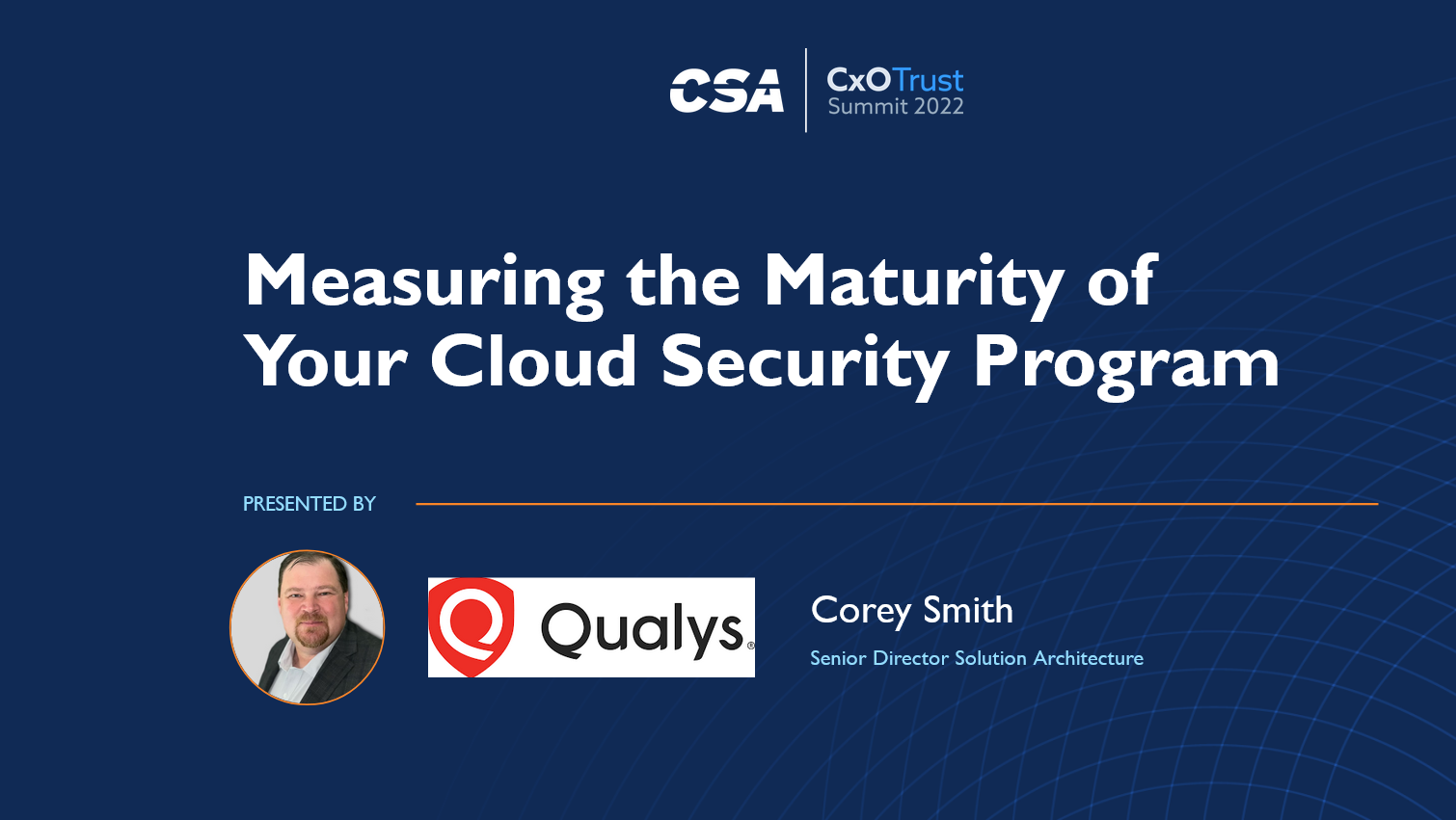 Measuring the Maturity of Your Cloud Security Program