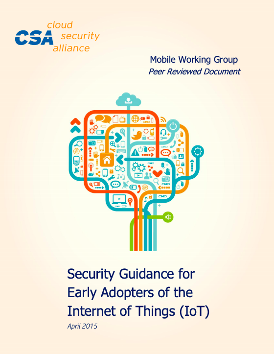 New Security Guidance for Early Adopters of the IoT