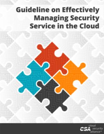 Guideline on Effectively Managing Security Service in the Cloud