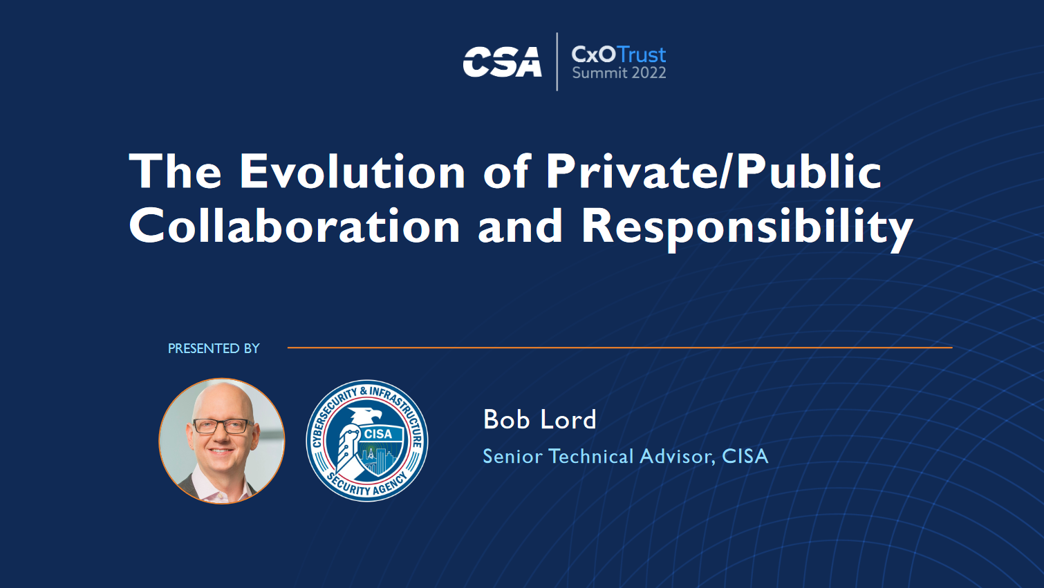 The Evolution of Private/Public Collaboration and Responsibility