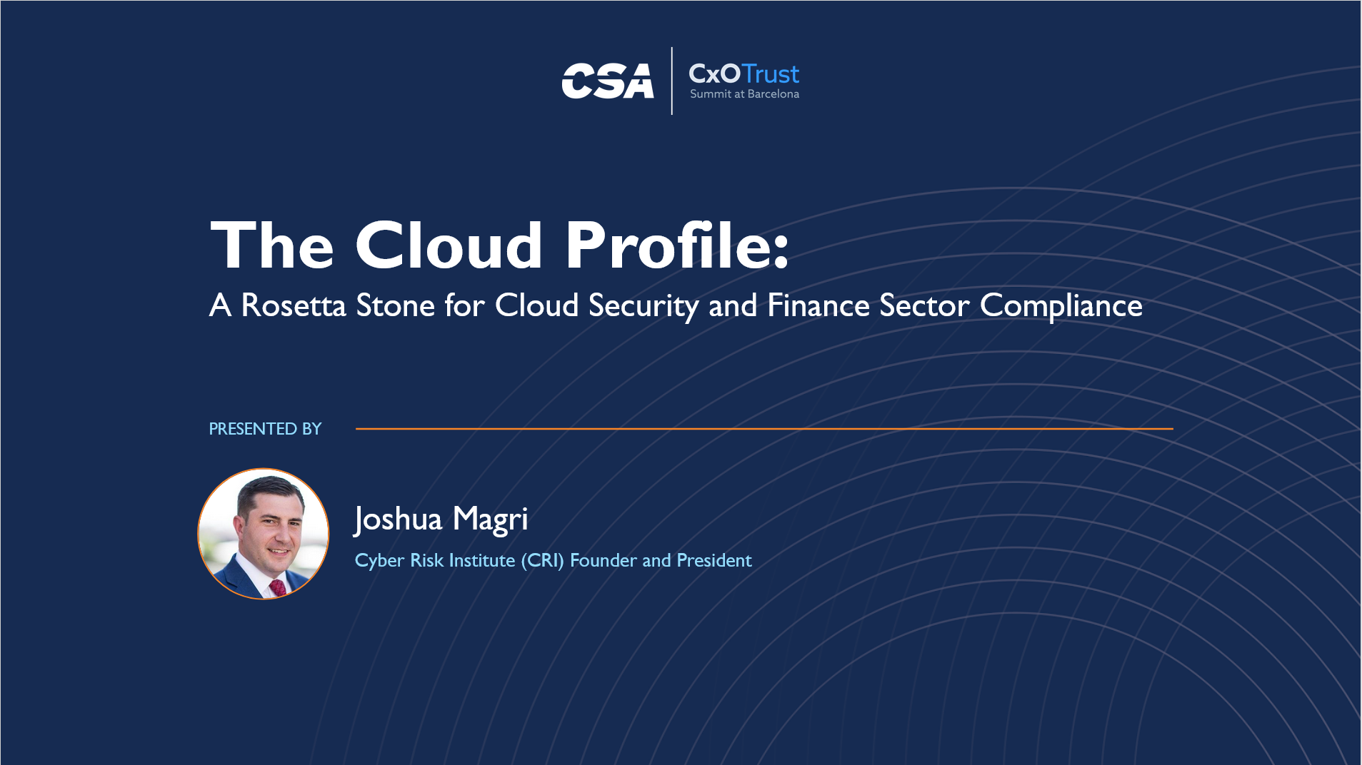 The Cloud Profile:  A Rosetta Stone for Cloud, Security, and Finance Sector Compliance