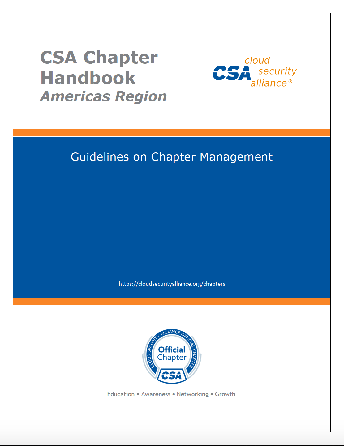 Chapter Handbook - Americas Region