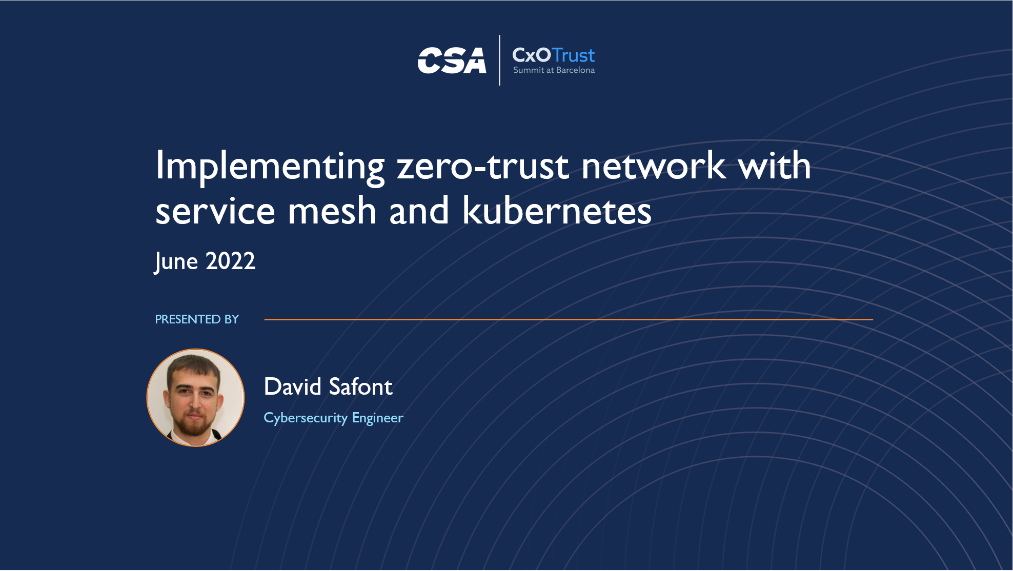 Implementing zero-trust network with service mesh and kubernetes