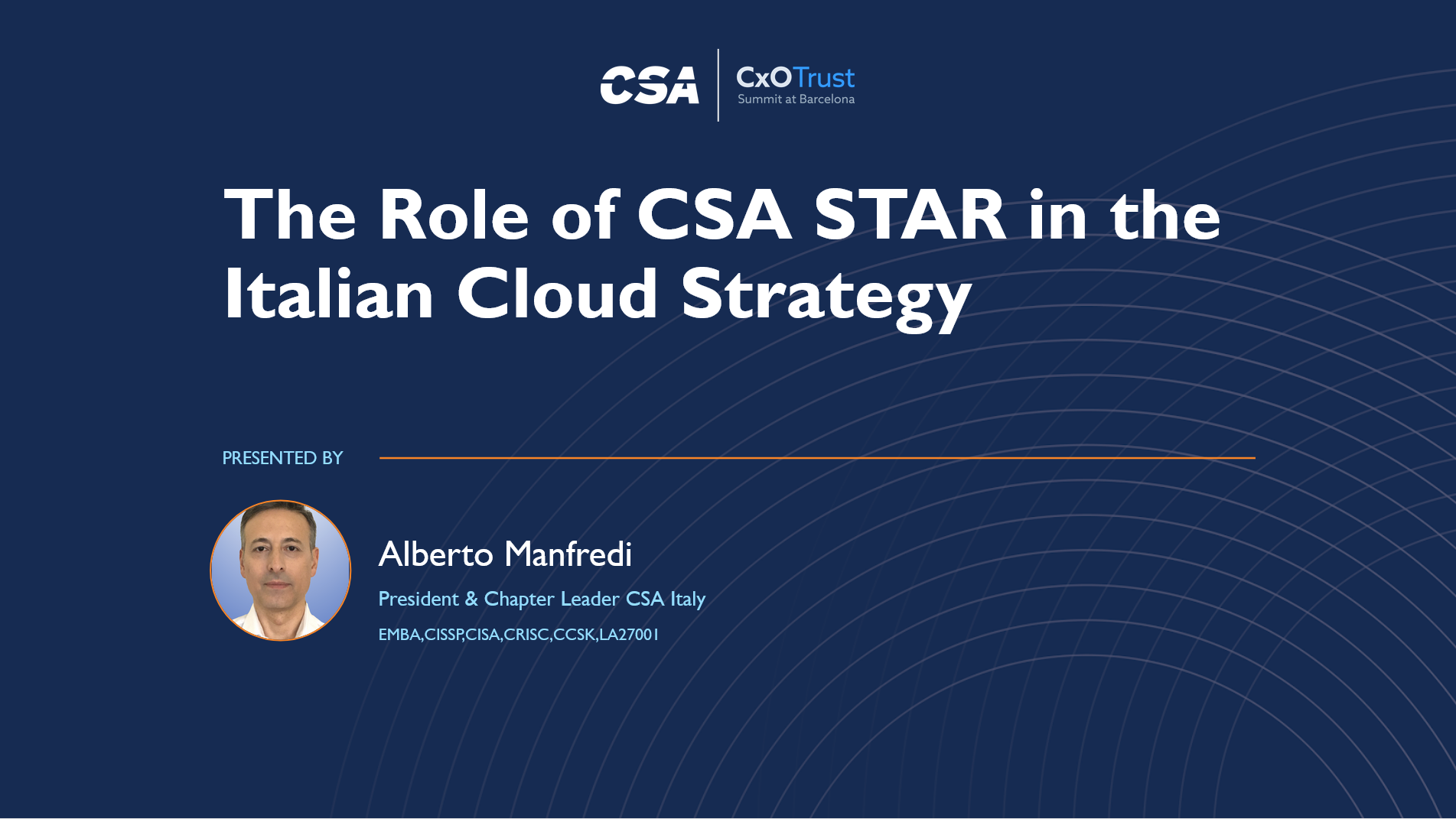 The Role of CSA STAR in the Italian Cloud Strategy