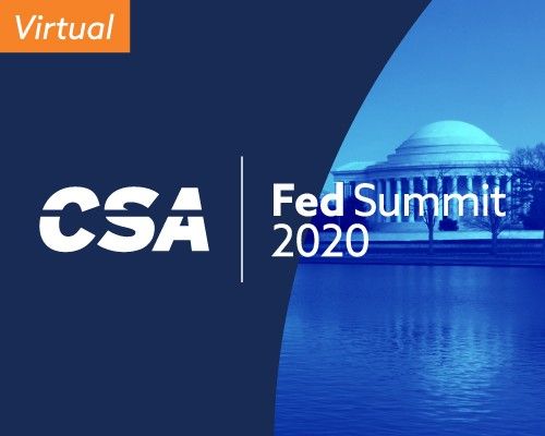 CSA Federal Summit 2020 - Virtual Webinar Series