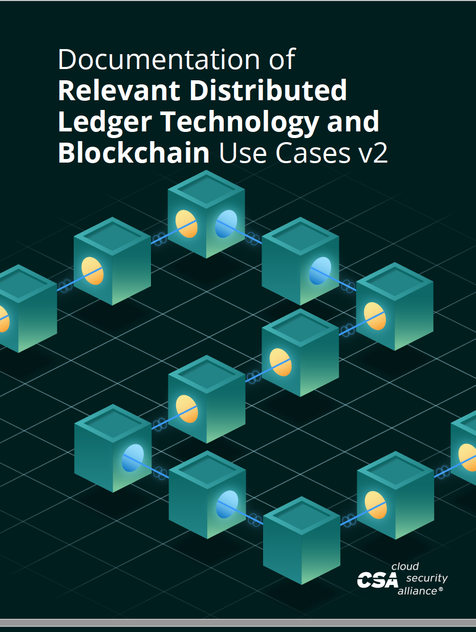 Documentation of Relevant Distributed Ledger Technology and Blockchain Use Cases v2