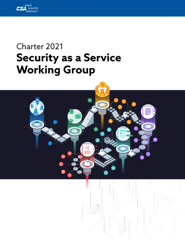 SecaaS Working Group Charter 2021
