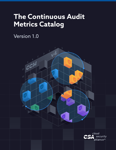 The Continuous Audit Metrics Catalog