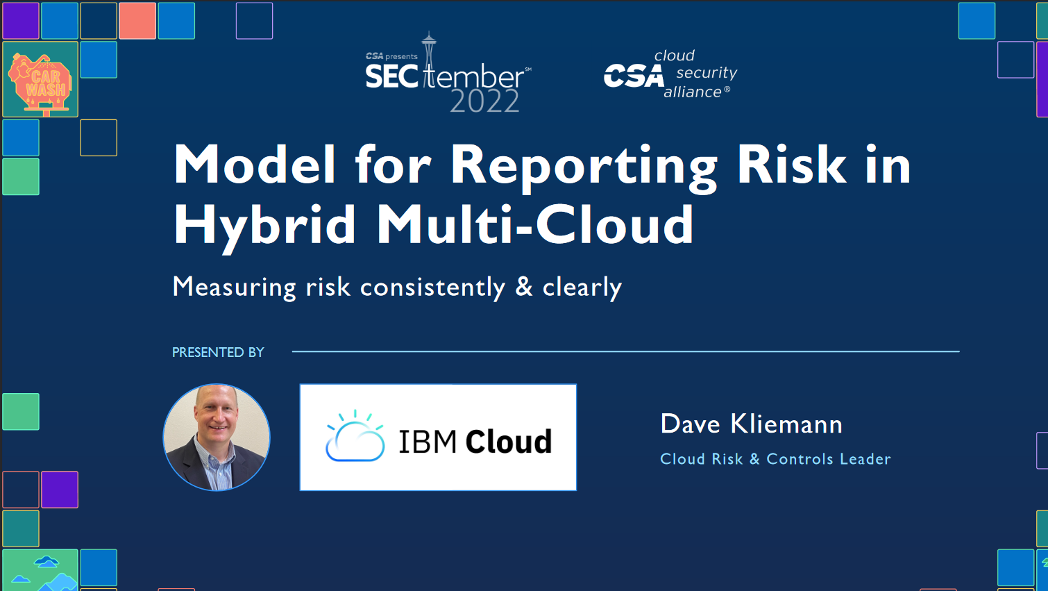 Reporting Risk in the Cloud