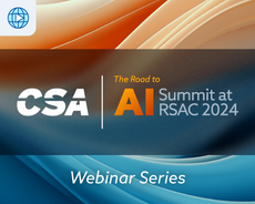 CSA Road to AI Summit at RSAC webinar series